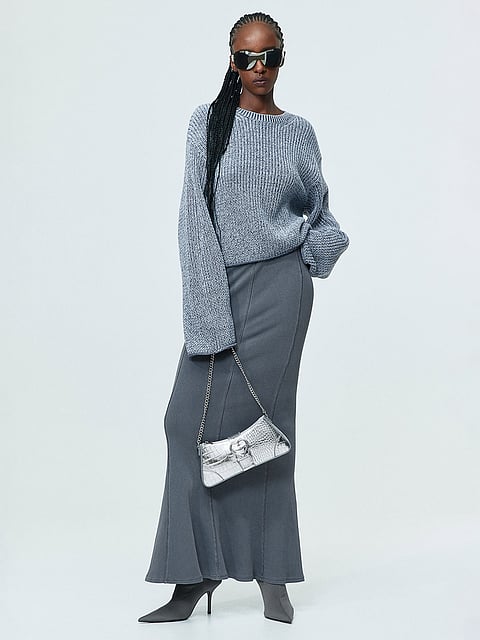 H&M Loose-Fit Round Neck Jumper